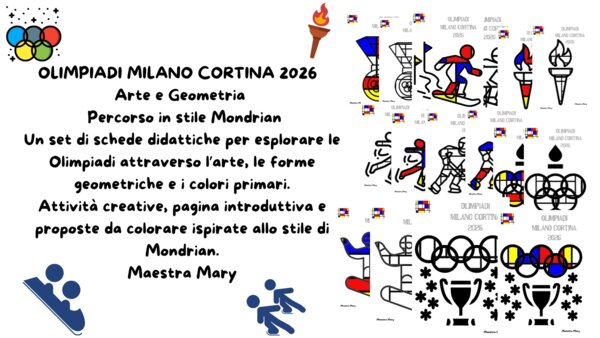 OLIMPIADI MILANO CORTINA 2026 – ARTE E GEOMETRIA