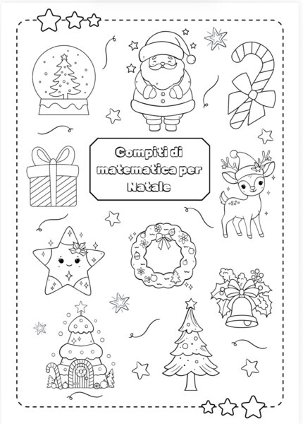 Compiti di matematica di Natale