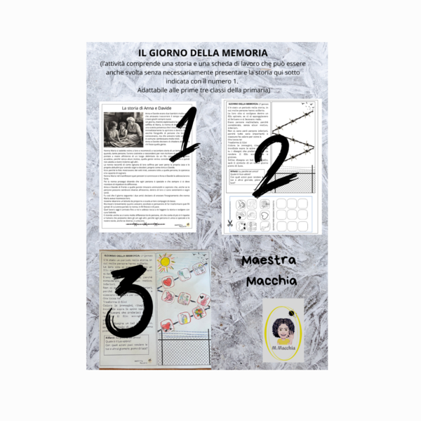 Giorno della Memoria Maestra Macchia