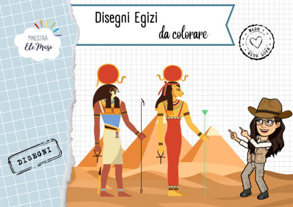 Disegni da Colorare sugli Antichi Egizi: Divertimento e Scoperta Storica