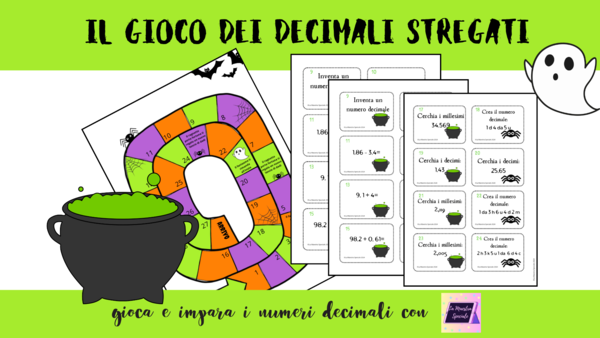 IL GIOCO DEI DECIMALI STREGATI di Halloween