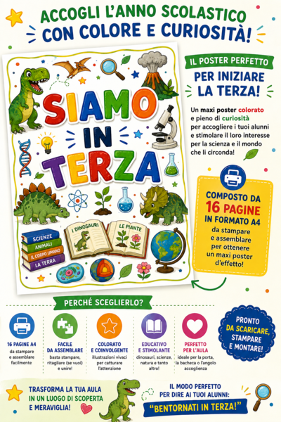 POSTER: SIAMO IN TERZA