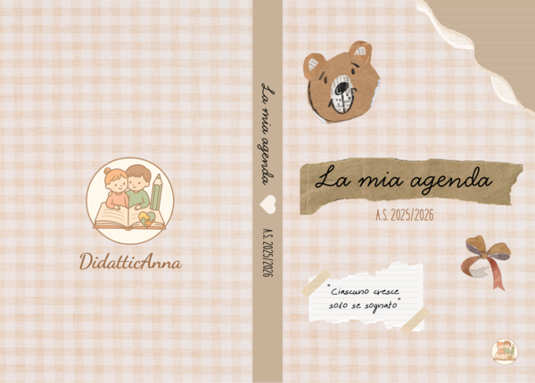 La mia agenda – a.s. 2025/2026: Planner giornaliero per insegnanti ed educatori
