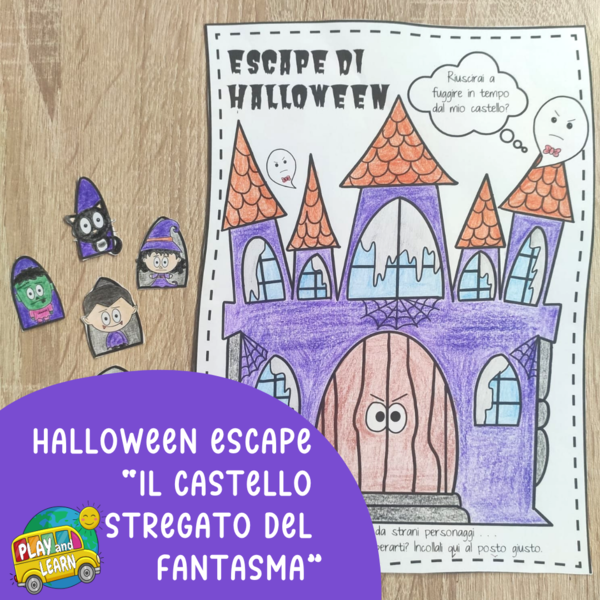 ESCAPE PLAY CARTACEA A TEMA HALLOWEEN!