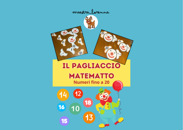 Il pagliaccio MateMatto - numeri fino a 20