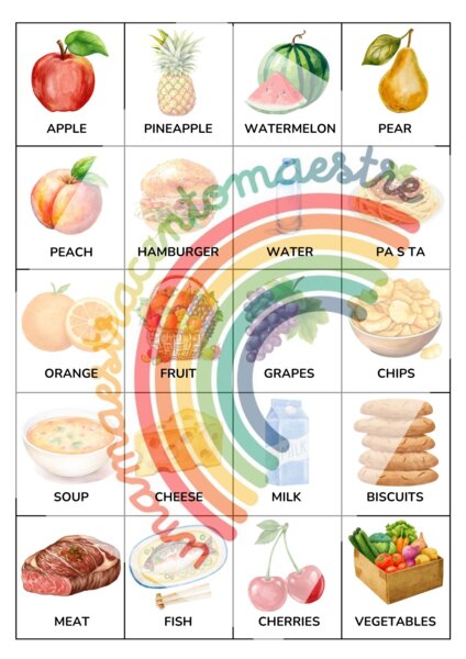 Carte memory FOOD