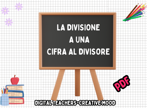 DIVISIONE A UNA CIFRA AL DIVISORE