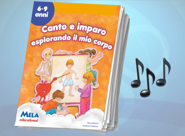 Canto e imparo esplorando il mio corpo - libro con canzoni