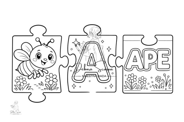 PUZZLE ALFABETO