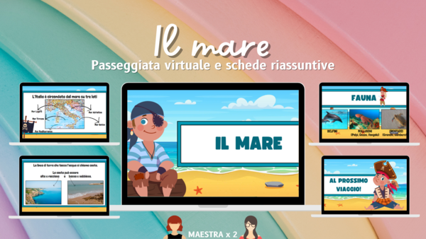 Il mare – Passeggiata virtuale e scheda riassuntiva