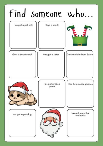 Christmas Things kit- Classe terza