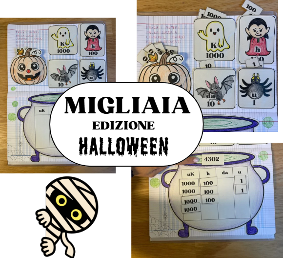 🎃 Migliaia – Attività Ludica-Laboratoriale a Tema Halloween (+ versione classica)