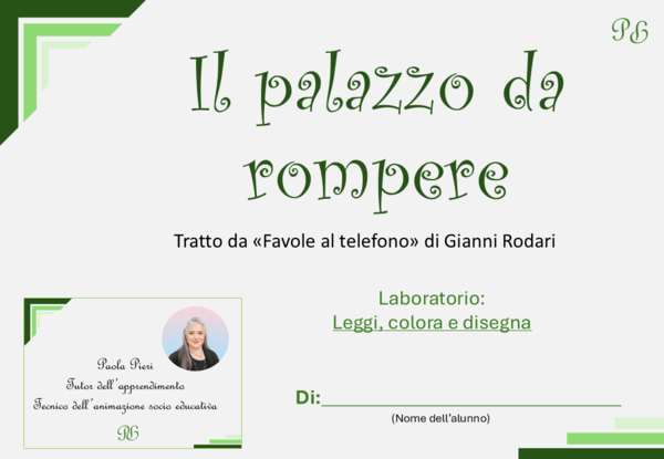 Leggi e Disegna - "Il palazzo da rompere"