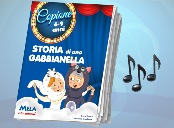 Storia di Gabbianella - libro con canzoni