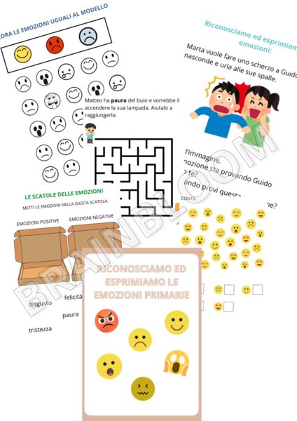 Riconosciamo ed esprimiamo le emozioni primarie