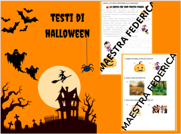 TESTI DI HALLOWEEN