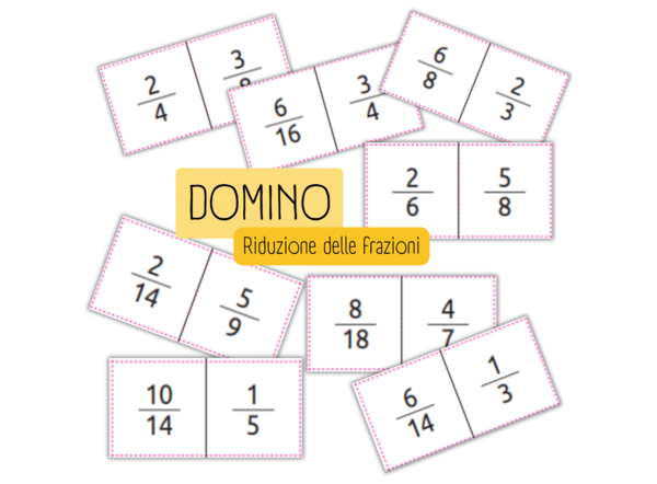 DOMINO - riduzione delle frazioni