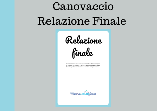 Canovaccio - Relazione Finale