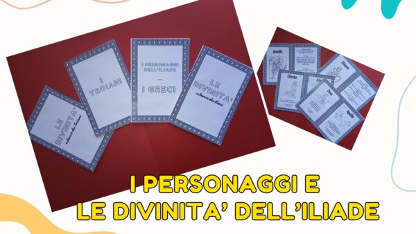 MINI BOOK I PERSONAGGI E LE DIVINITA' DELL'ILIADE