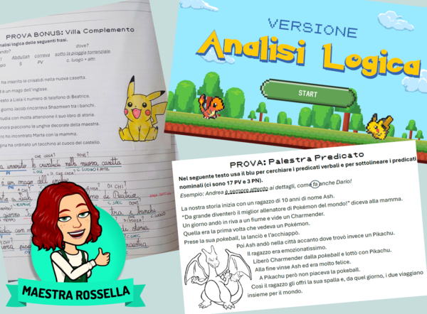 ANALISI LOGICA CON LA GAMIFICATION 🏃🏻