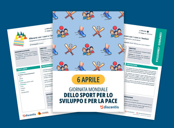 Giornata mondiale dello sport per lo sviluppo e la pace: spunti e schede didattiche a tema