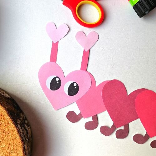 Lavoretto San Valentino per bambini