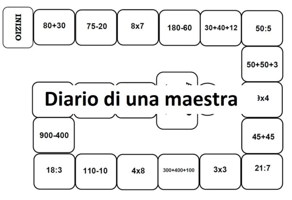 Gioco dell'oca di matematica