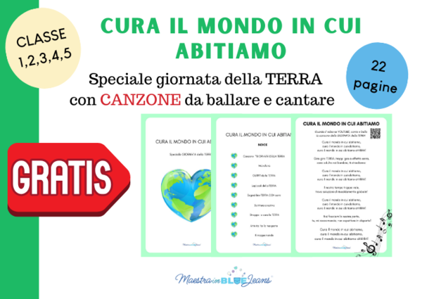 CURA IL MONDO IN CUI ABITIAMO - Speciale giornata della TERRA con CANZONE