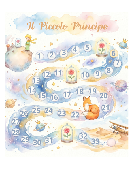Gioco da tavolo educativo.