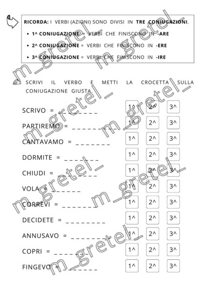 I VERBI
