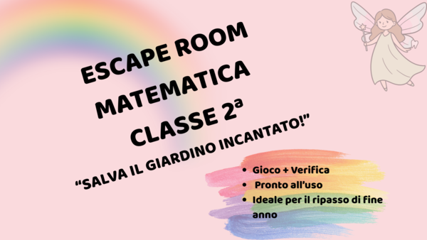 ESCAPE ROOM MATEMATICA CLASSE SECONDA SCUOLA PRIMARIA