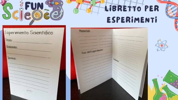 Libretto per documentare gli esperimenti