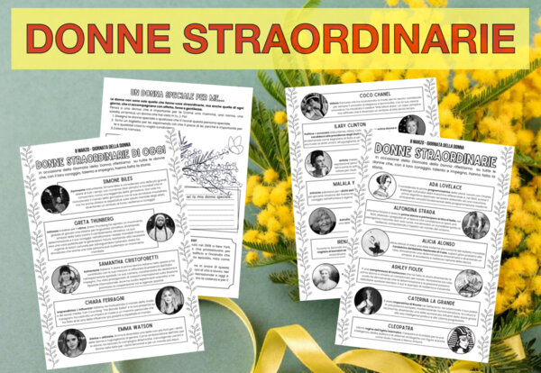 Donne straordinarie - 8 marzo