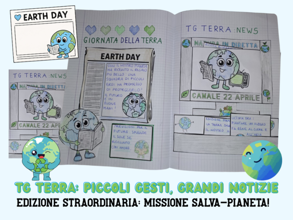 TG TERRA NEWS: canale 22 Aprile. GIORNATA DELLA TERRA