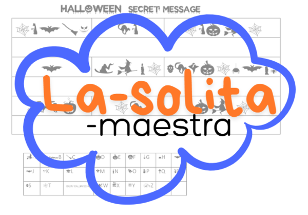 Halloween secret message per la classe terza, quarta e quinta