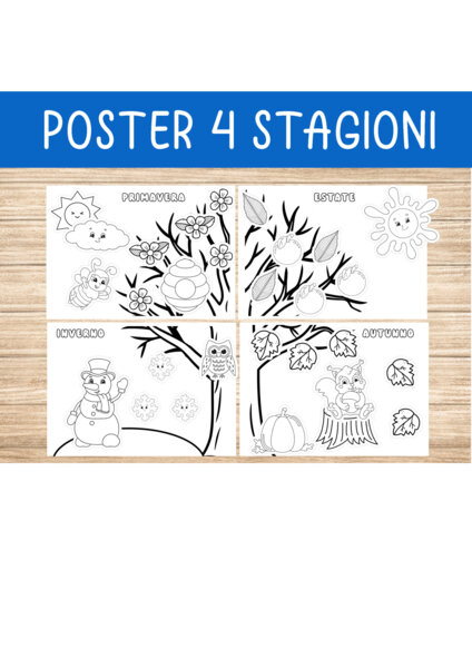 Poster 4 stagioni
