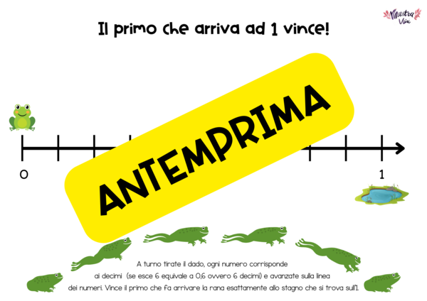 Giochi e attività con i numeri decimali e le frazioni decimali