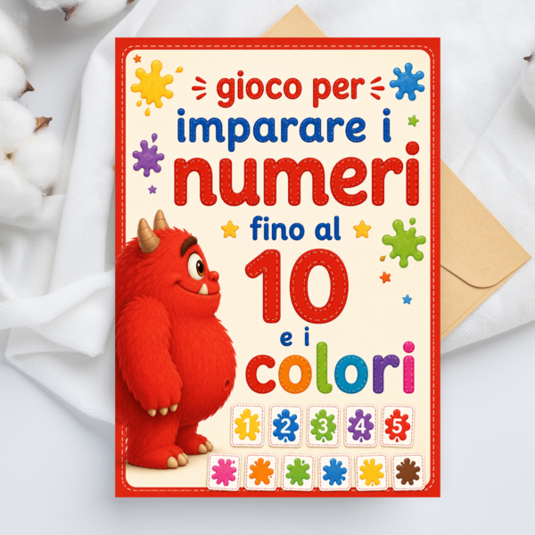 Gioco per imparare numeri e colori