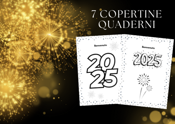 Copertine quaderni Benvenuto 2025