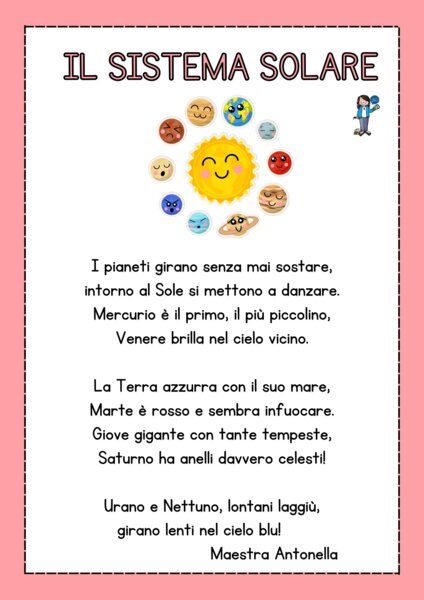 IL SISTEMA SOLARE