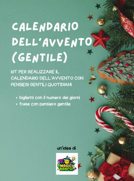 Calendario dell'avvento gentile
