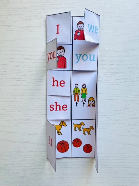 LAPBOOK in CAA - Personal Pronouns / Pronomi Personali