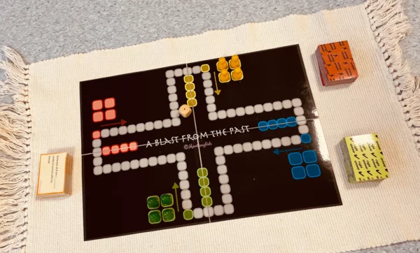 "A Blast from the Past" GAME: Past Simple, Past Continuous, Present Perfect