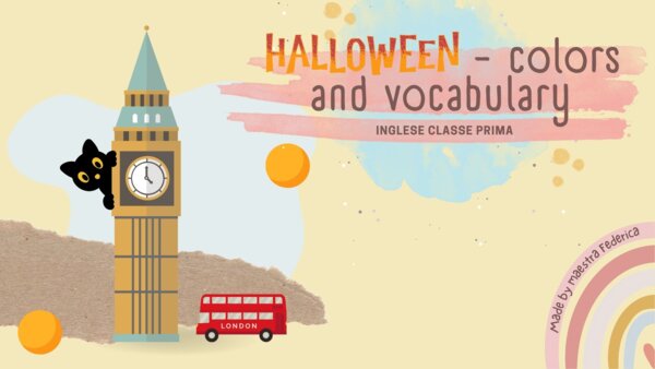 Halloween - colors and vocabulary