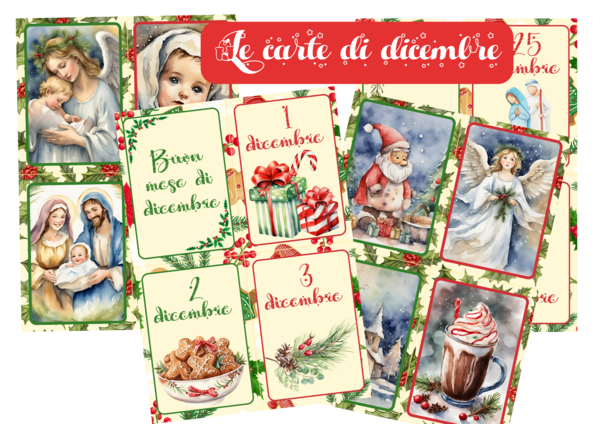 Le carte di dicembre