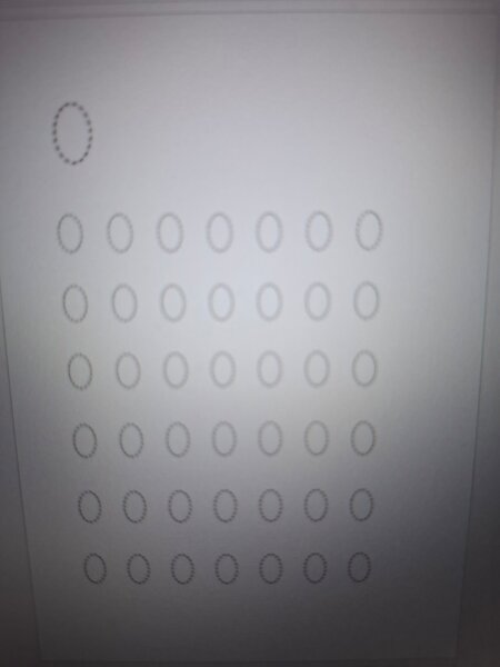 Schede didattica pregrafismo sui numeri da 0 a 20