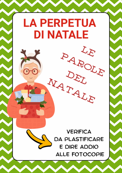 LA PERPETUA DI NATALE - LE PAROLE DEL NATALE