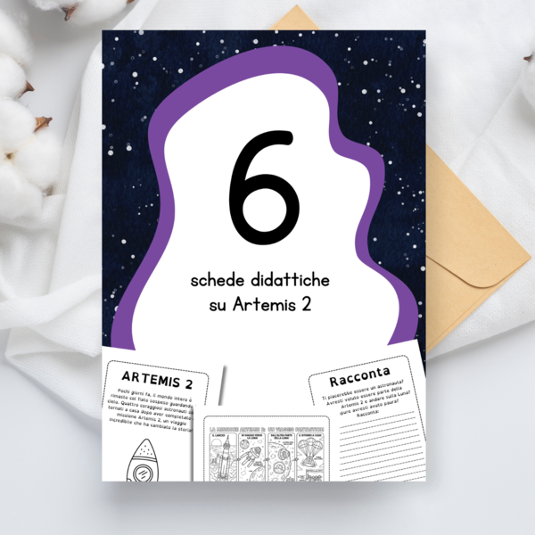Artemis 2 schede didattiche per la scuola primaria