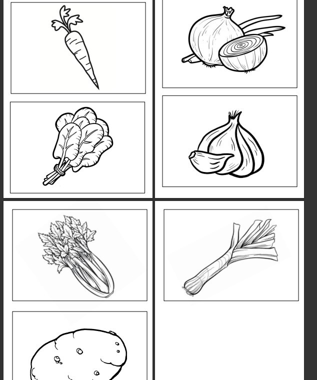 vegetable attività didattica inglese scuola primaria