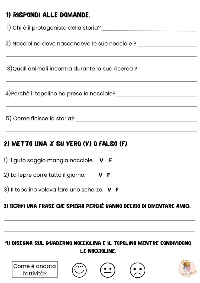 📚 Leggere, Giocare, Imparare – Pacchetto completo di comprensioni e attività per la classe seconda 📚